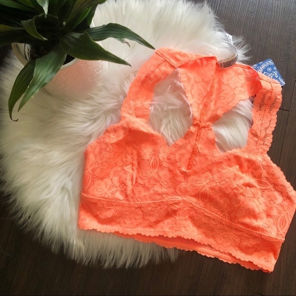 BOGO free people Galloon Lace Racerback Bralette - Picture 5 of 7